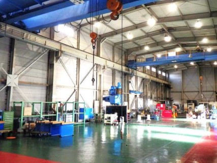 巻上機組立エリア