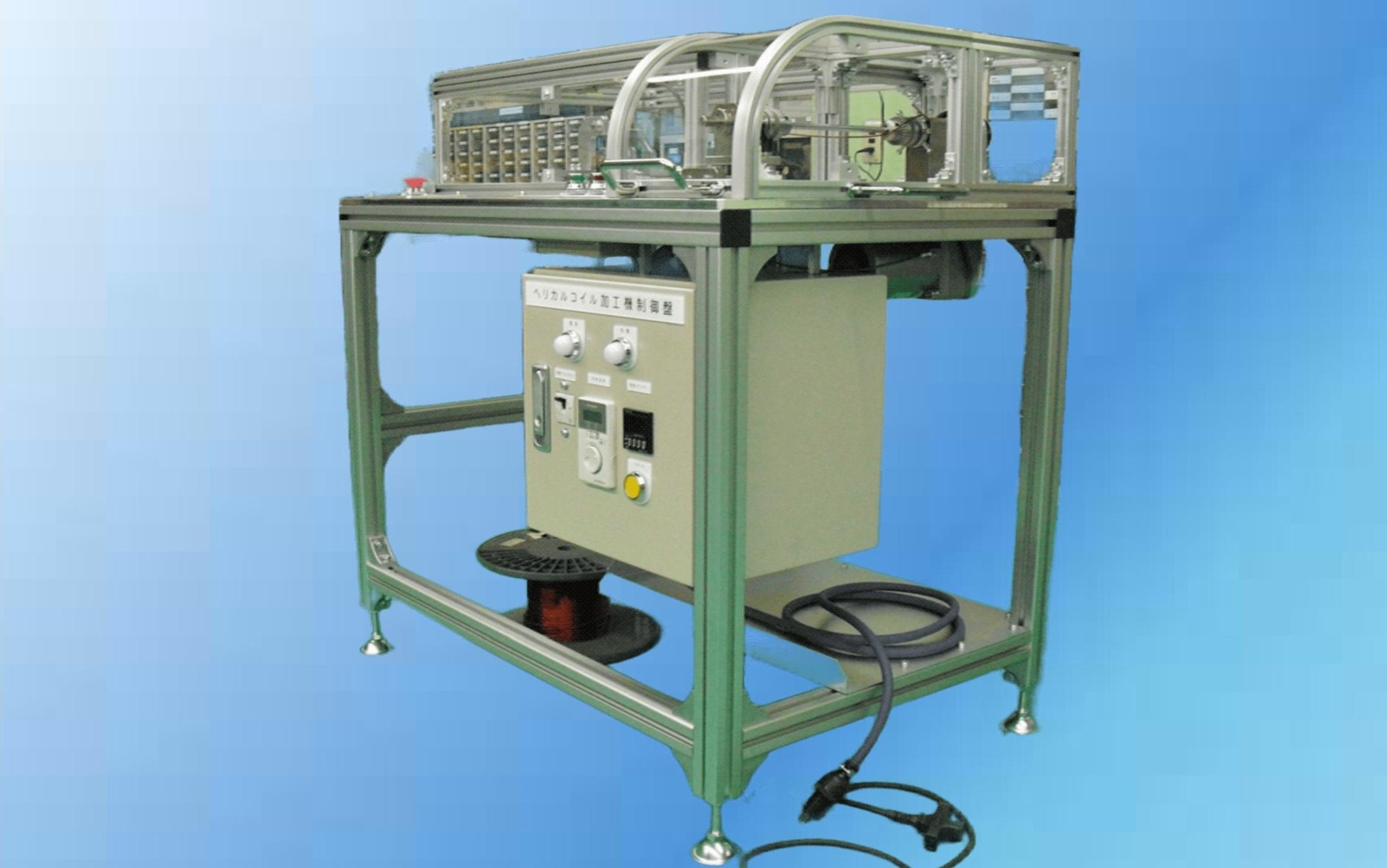 ヘリカルコイル巻線機